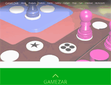 Tablet Screenshot of gamezar.com